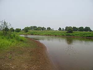 Протока реки Тунгуска