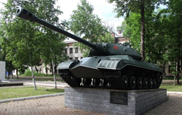 10 лет со дня установки на постамент памятника «Танк ИС-3»